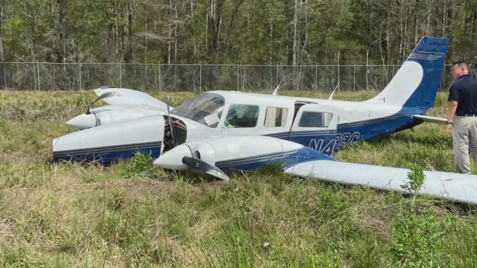 Authorities are working to determine what caused the plane crash.