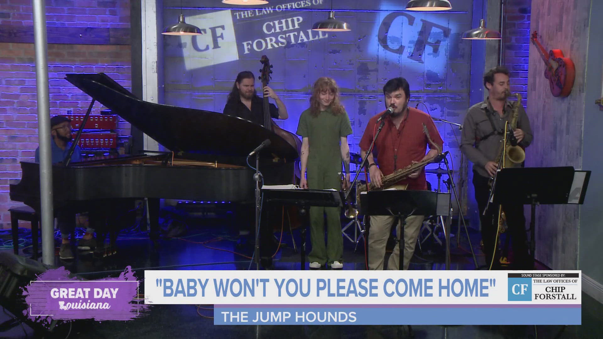 We meet The Jump Hounds and enjoy their performance of "Baby Won't You Please Come Home" in our Chip Forstall Sound Stage.