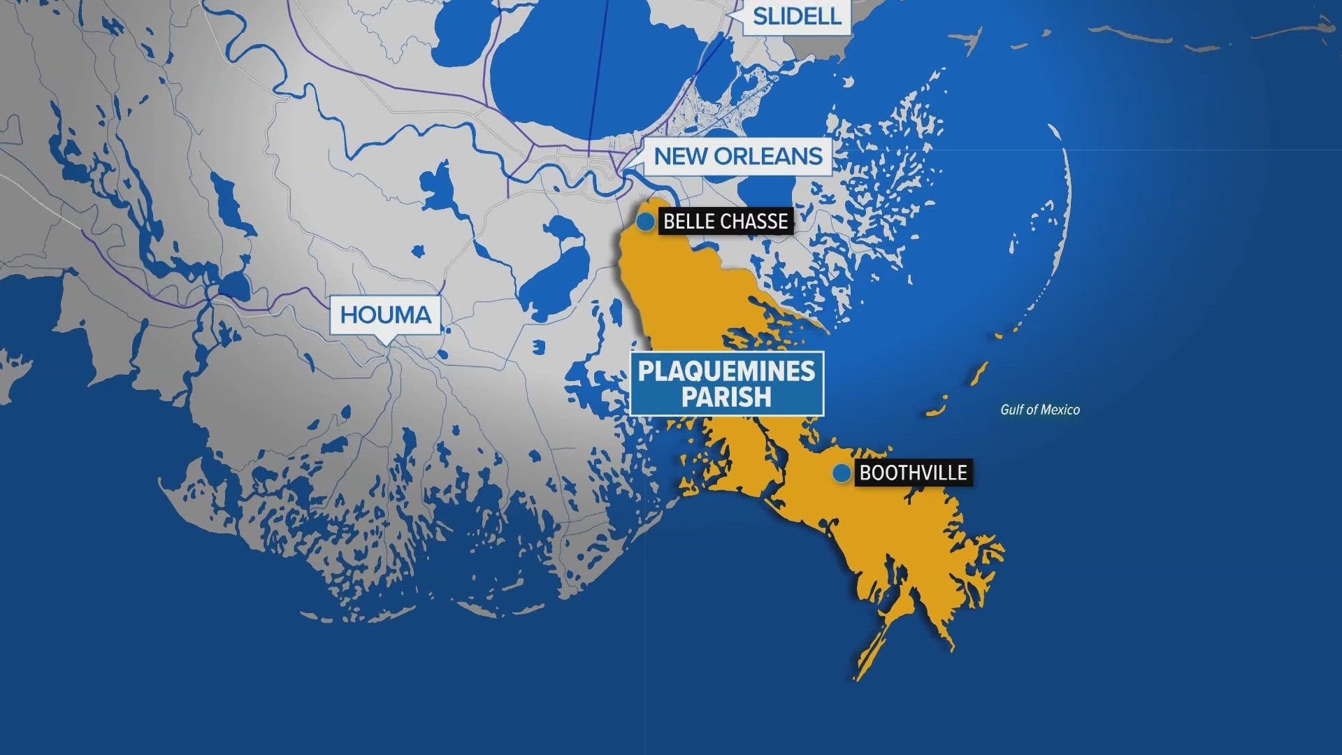 Plaquemines Parish warns of drought conditions, asks residents to conserve water