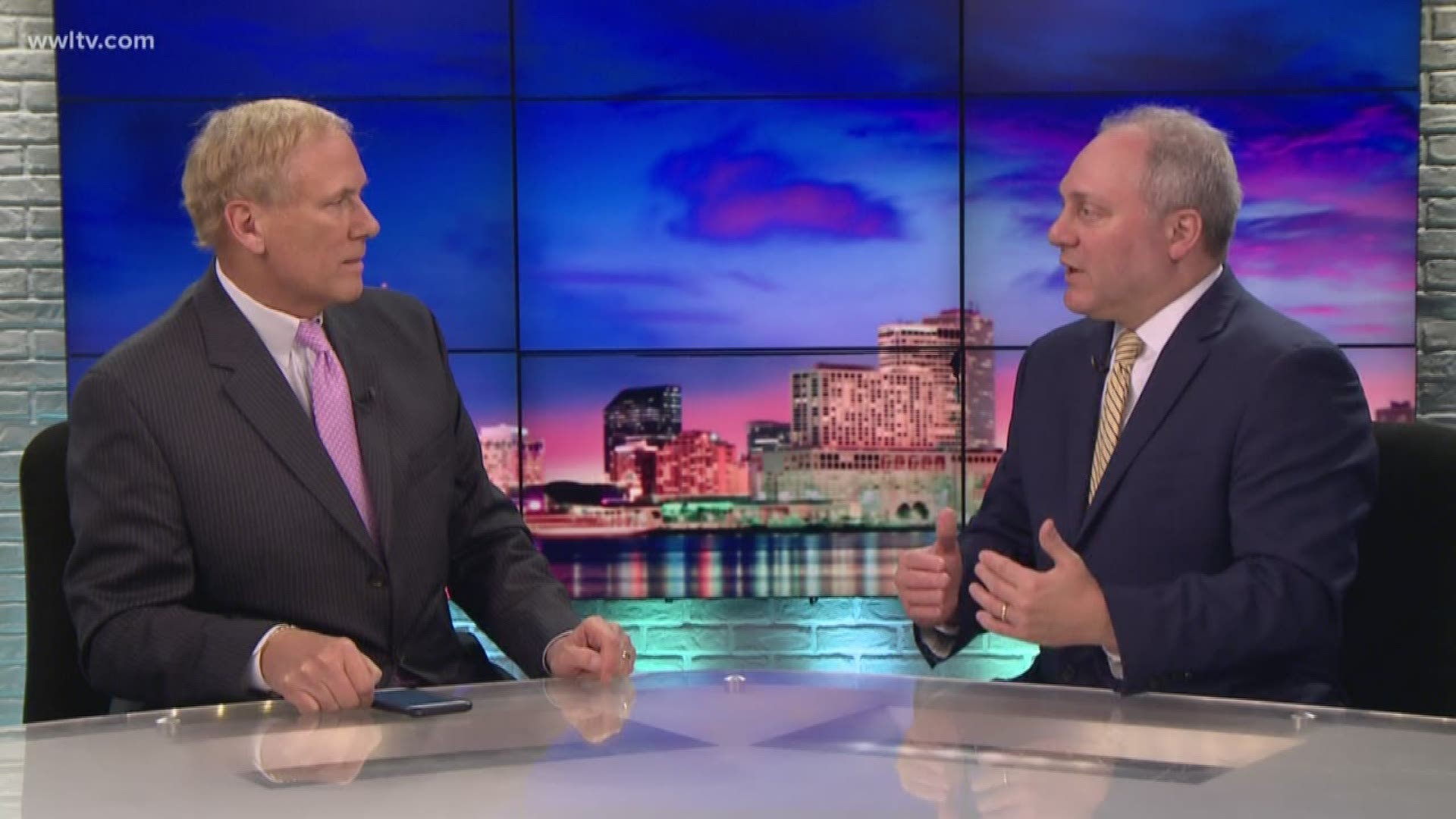 Eric sits down with Majority Whip Steve Scalise to discuss what the potential government shut down is mainly focused on.