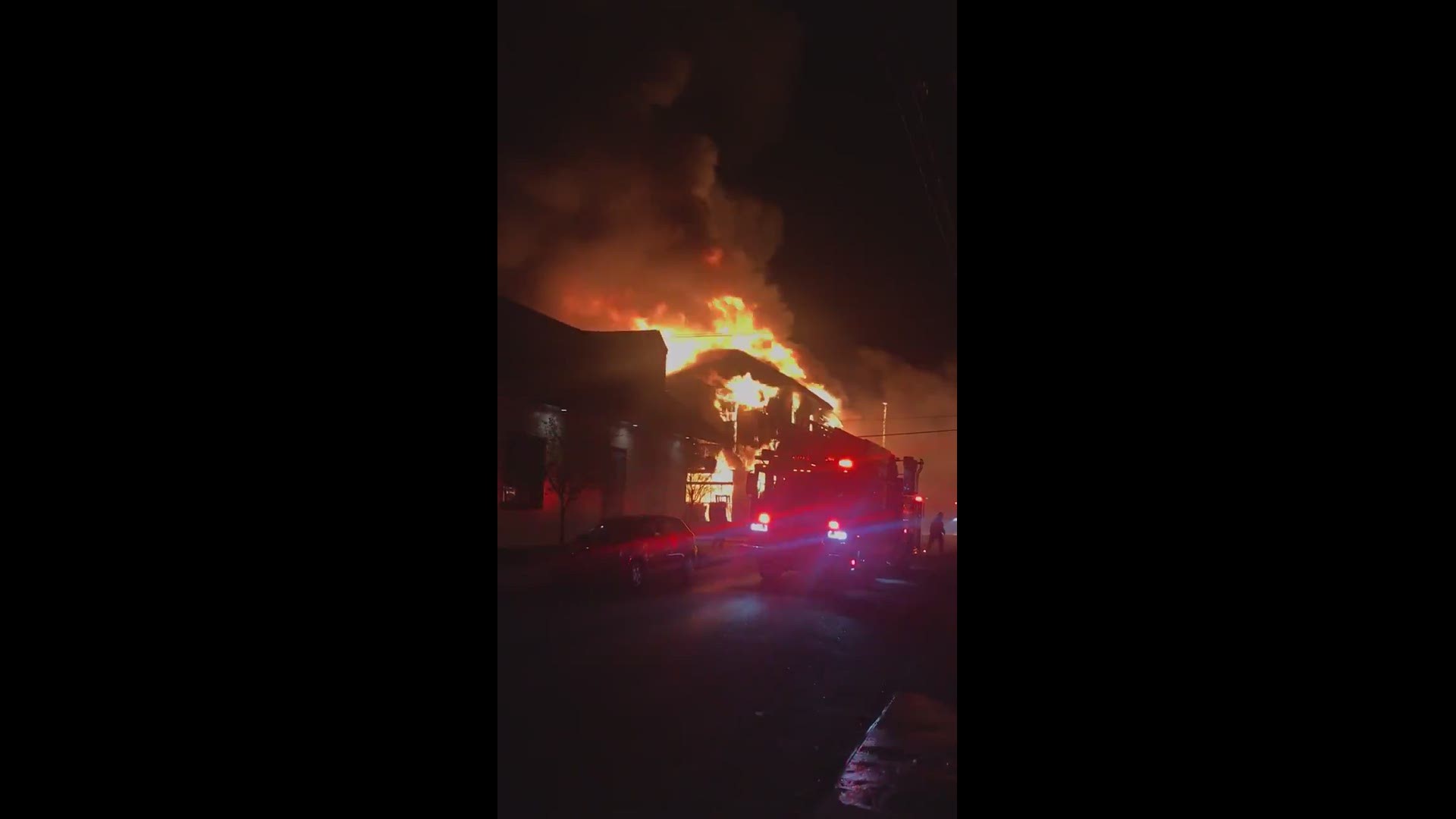 Fire burns through building in Bywater area