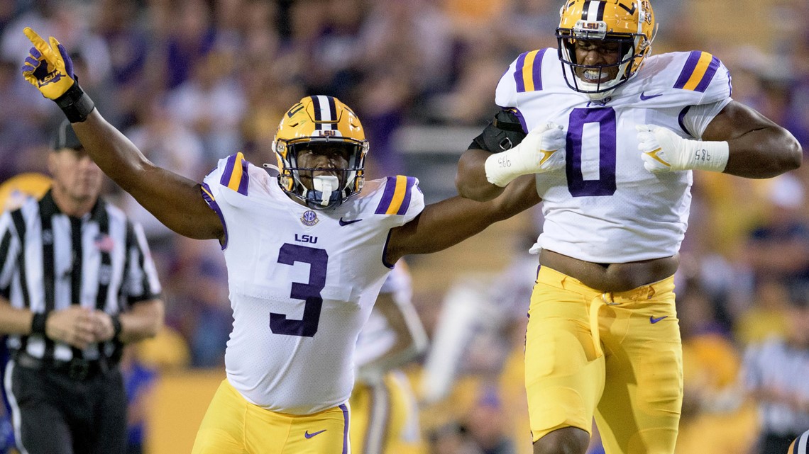 LSU rebounds with 34-7 win over McNeese State