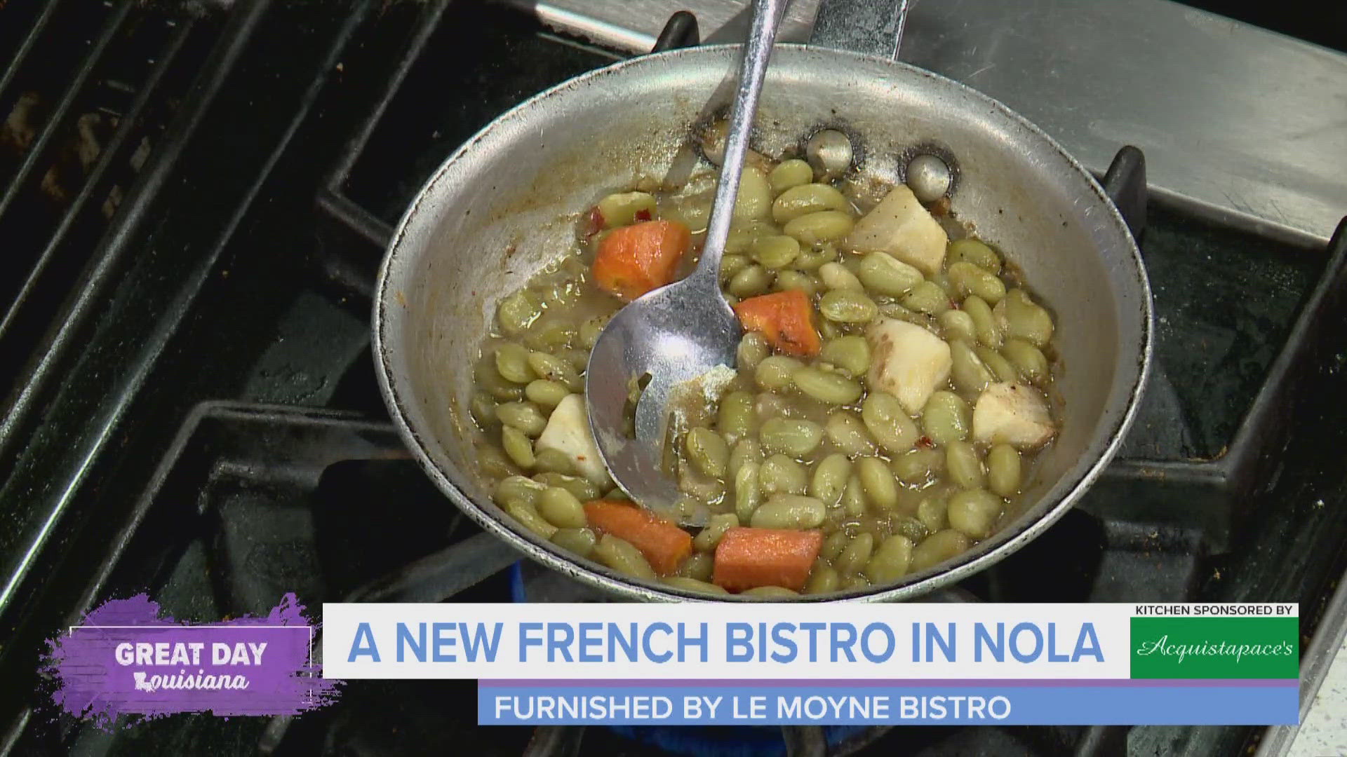 We check out the menu at a new French bistro in New Orleans, Le Moyne.