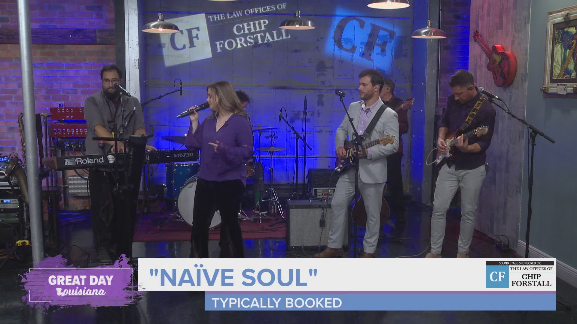 Local cover band, "Typically Booked," performed "NaÏve Soul"