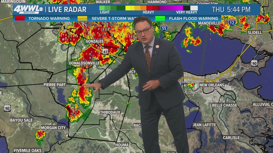 Weather Impact Alert: Severe thunderstorms continue to sweep area with ...