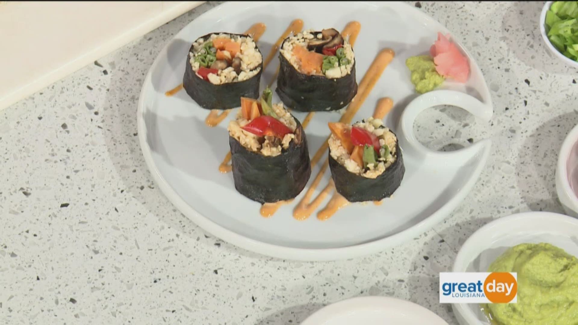 Kinoko is a vegan sushi pop-up that's finding creative ways to provide vegan options with delicious flair. Showing us how it's done is Kinoko owner Kelseay Dukae.