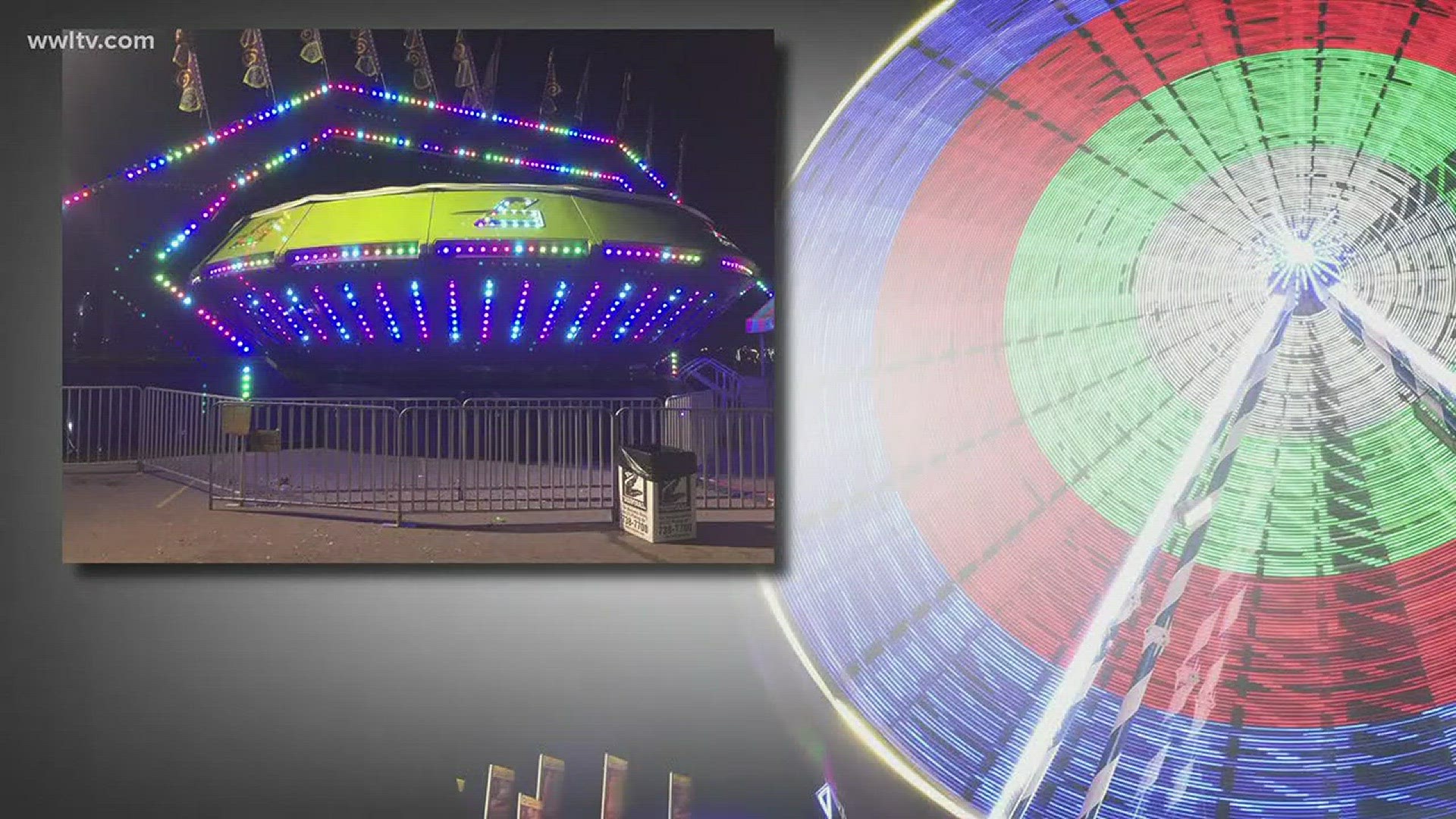 A trip to a neighborhood church fair left a Metairie woman and her 8-year-old son dizzy and concerned about safety after the spinning carnival ride they were on couldn't stop.