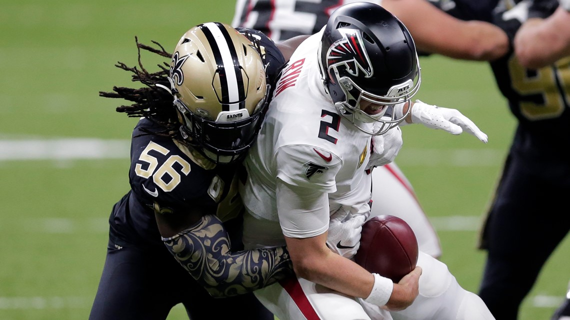 Saints defense dominates in 24-9 win over Falcons