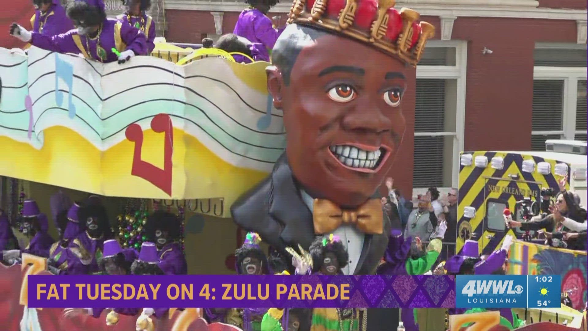 Zulu celebrates the 75th anniversary of Louis Armstrong.