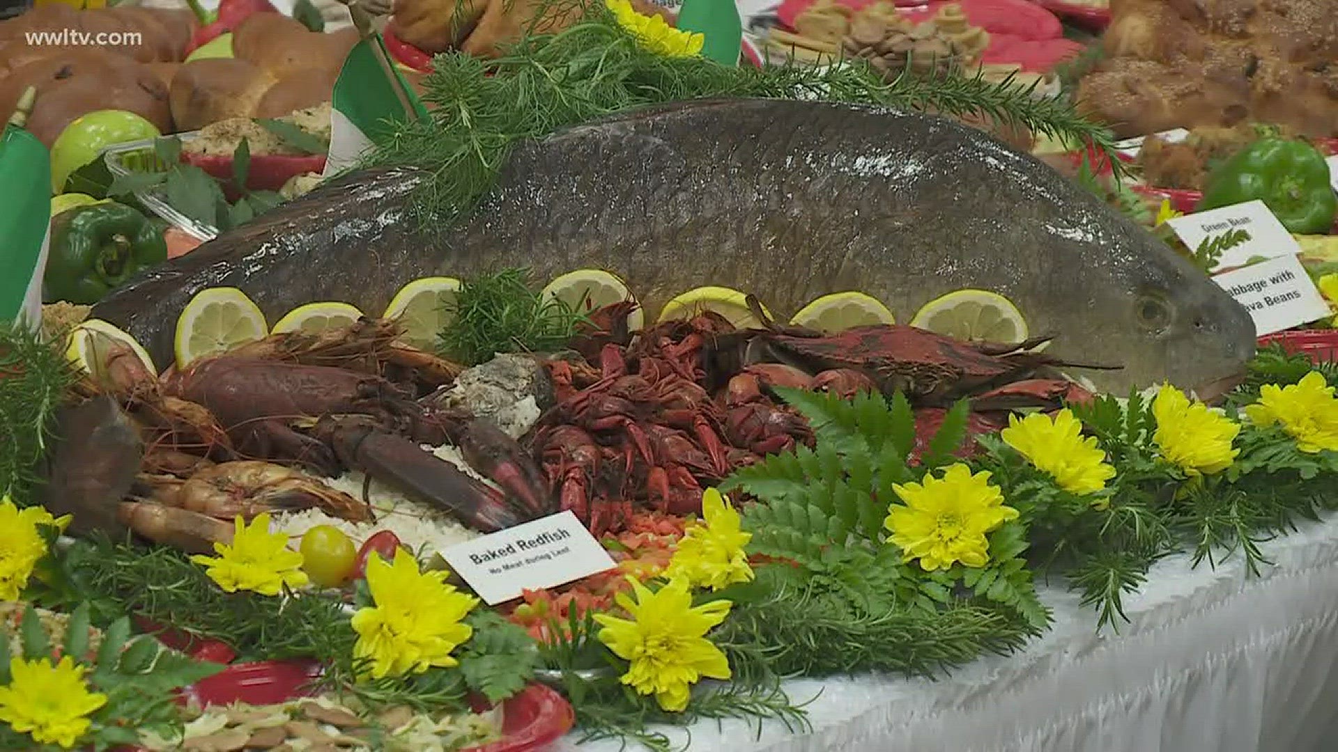 Redfish are a popular item on local St. Joseph altars this weekend. Don Dubuc talks about the local tradition.