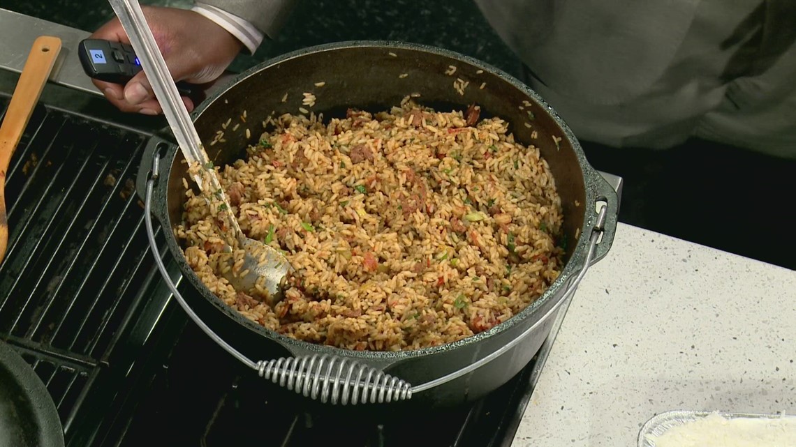 Chef Kevin Belton's Crawfish Jambalaya