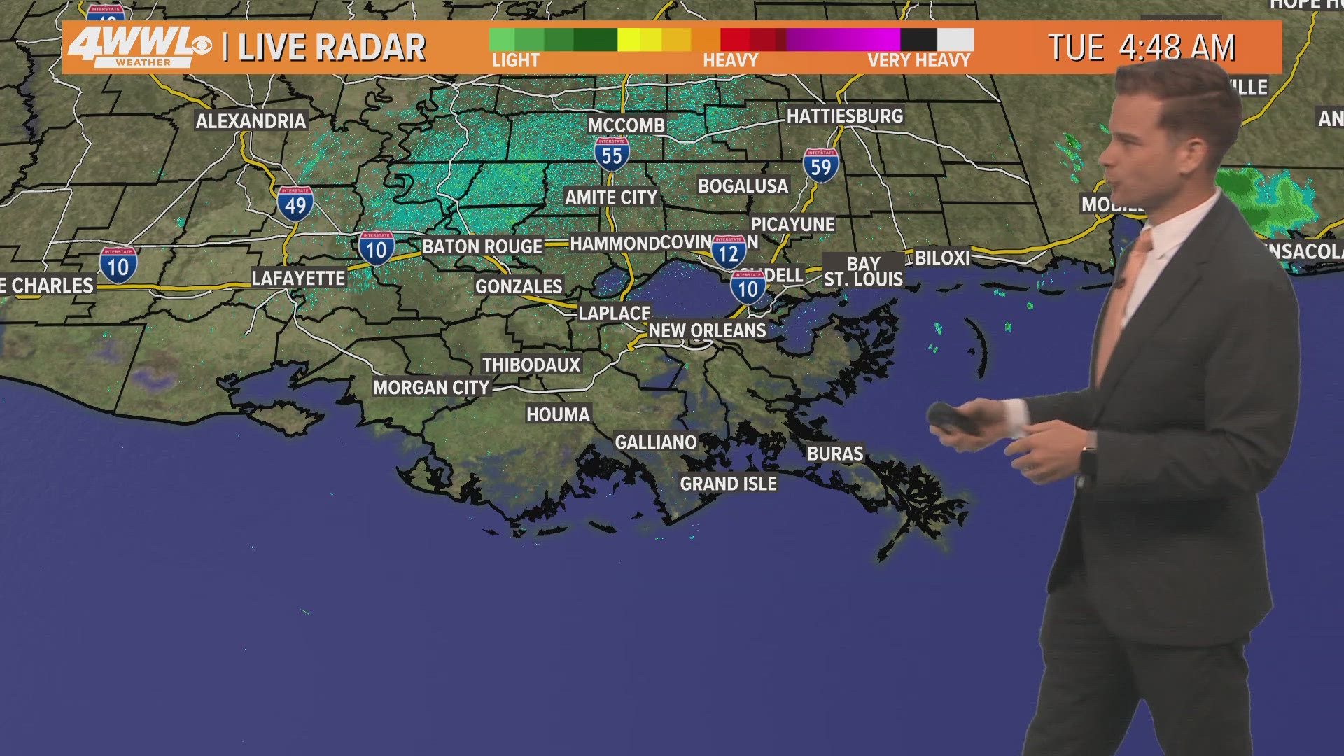 Meteorologist Payton Malone says our next chance for rain arrives Friday.