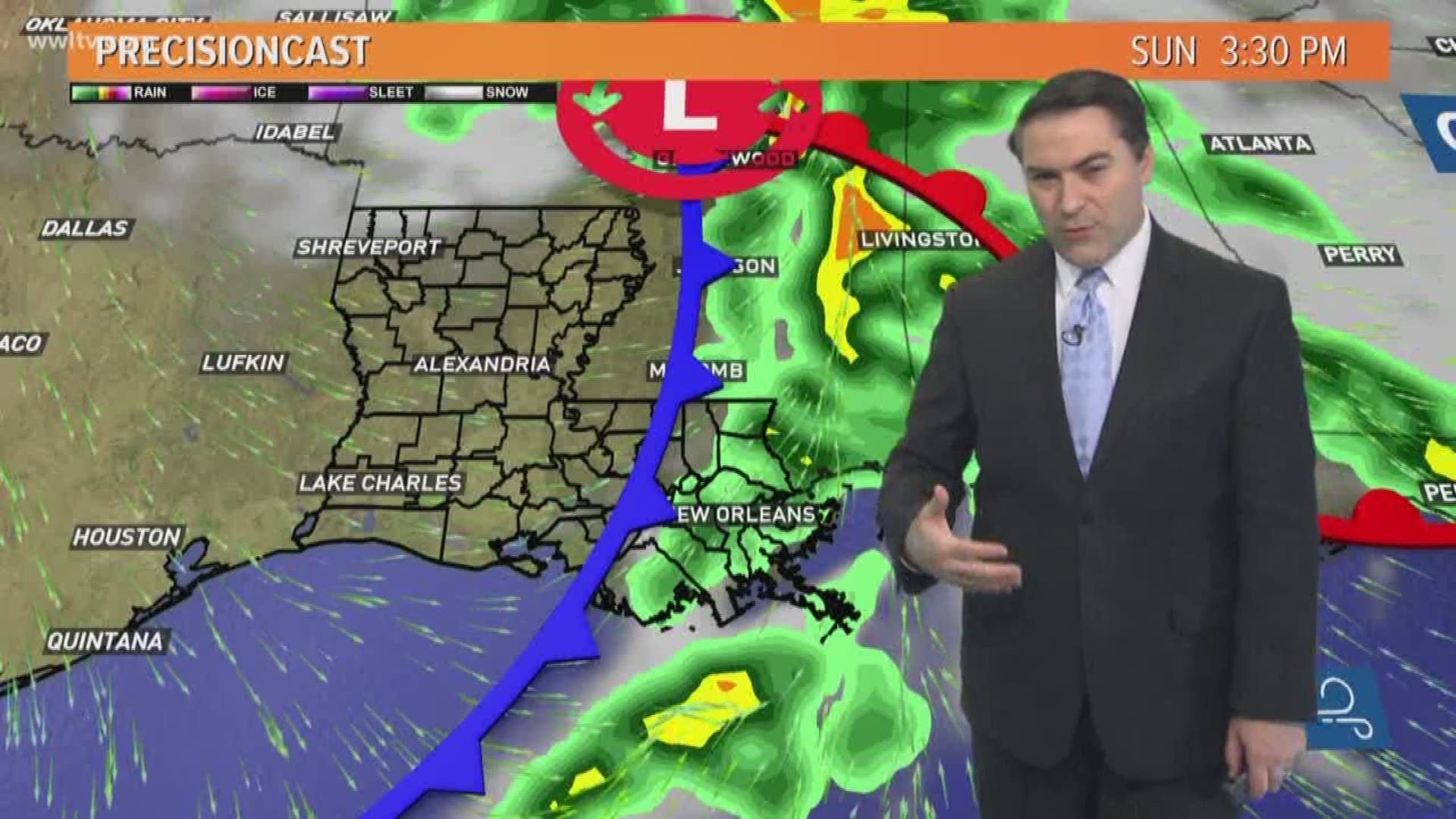 Meteorologist Dave Nussbaum says we will be cool today, but storms return on Sunday. 