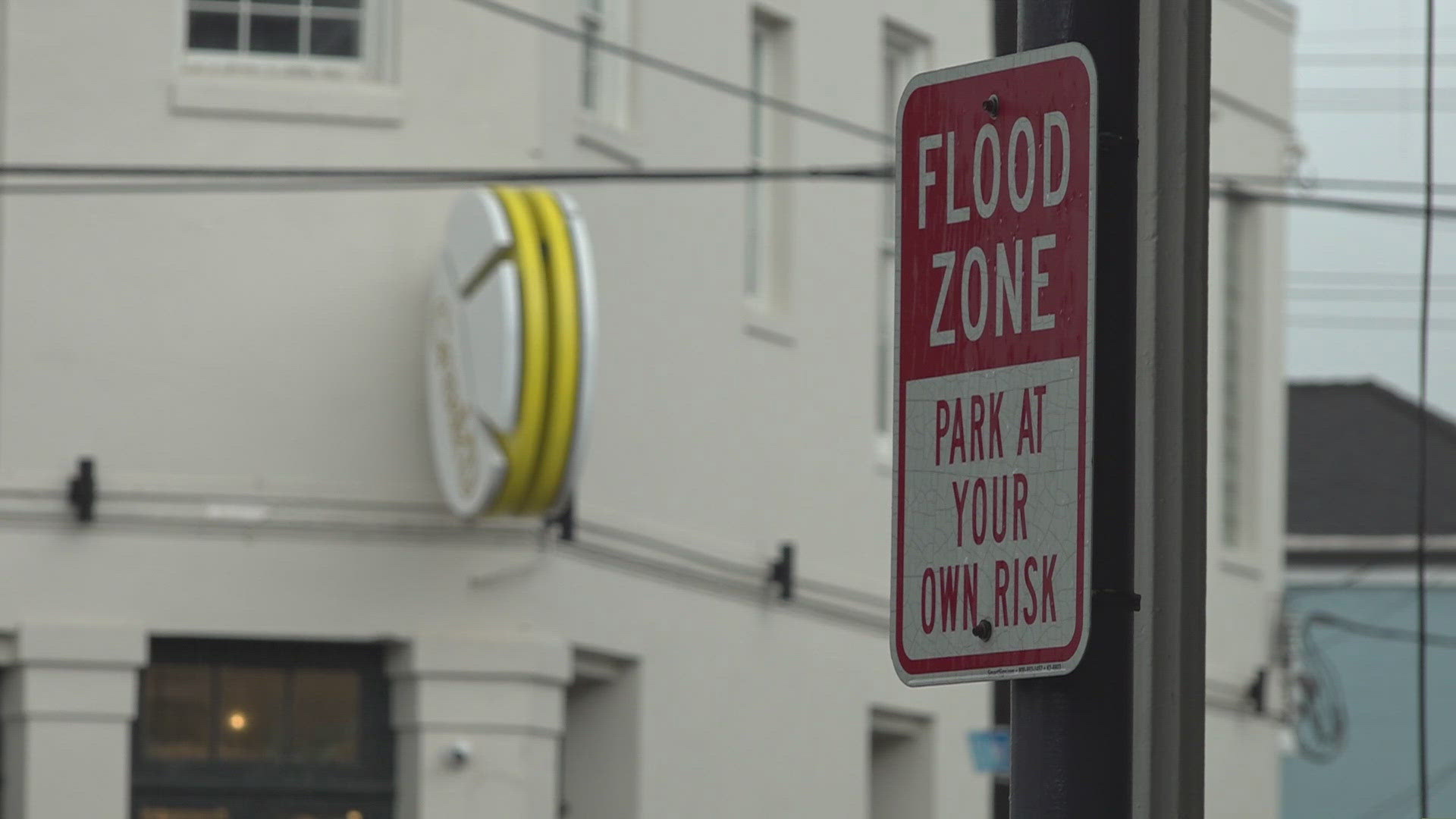 WWL Louisiana's Rachel Handley spent a day at one busy spot Uptown where businesses say the water seems to be getting deeper every time it rains.