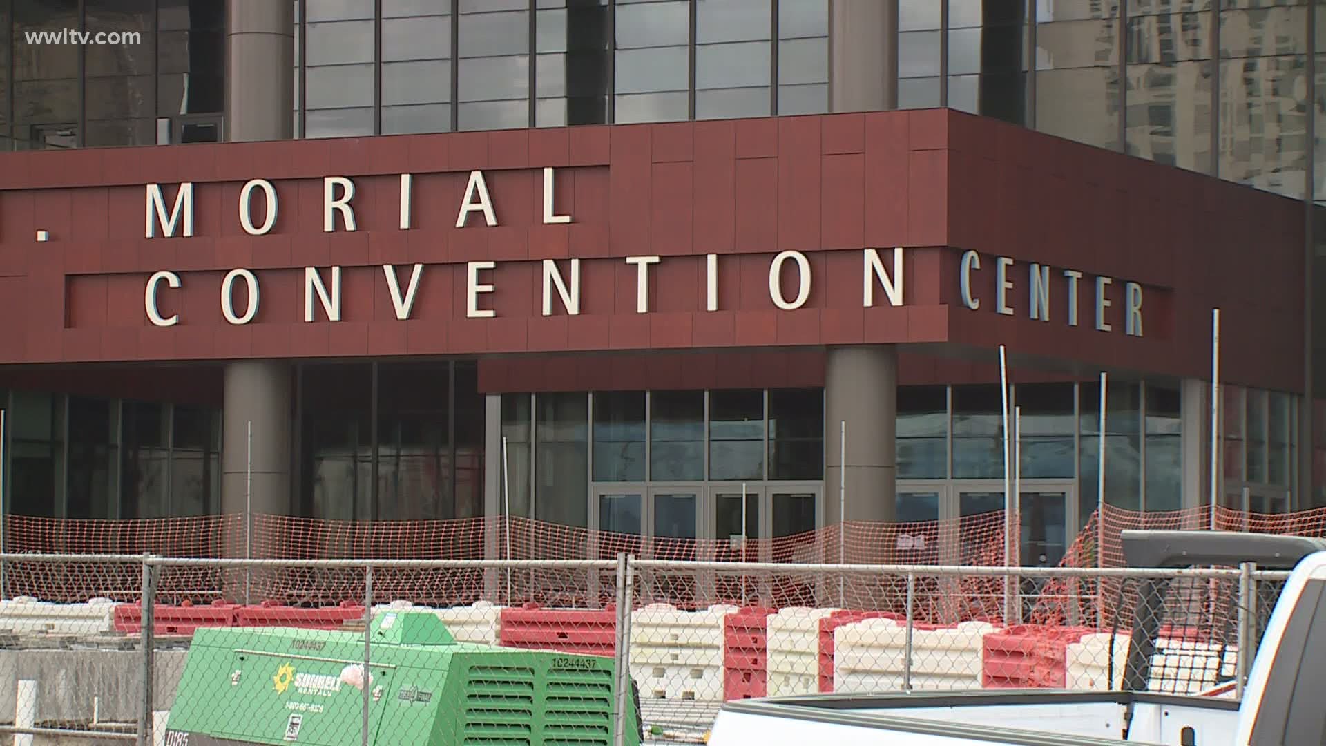 The New Orleans Convention Center is generating hardly any money as business has dried up during the pandemic.