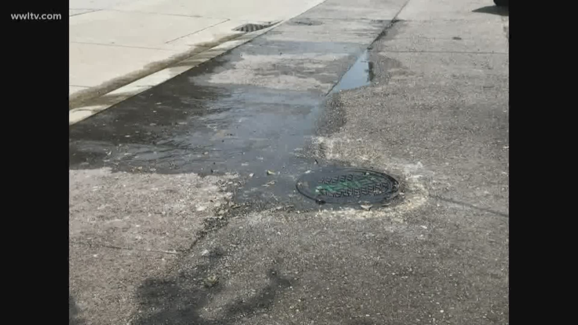 Raw sewage is spilling out onto one Metairie Street and it's causing a stinky mess for neighbors. See the full report tonight at 10 on the Eyewitness News.