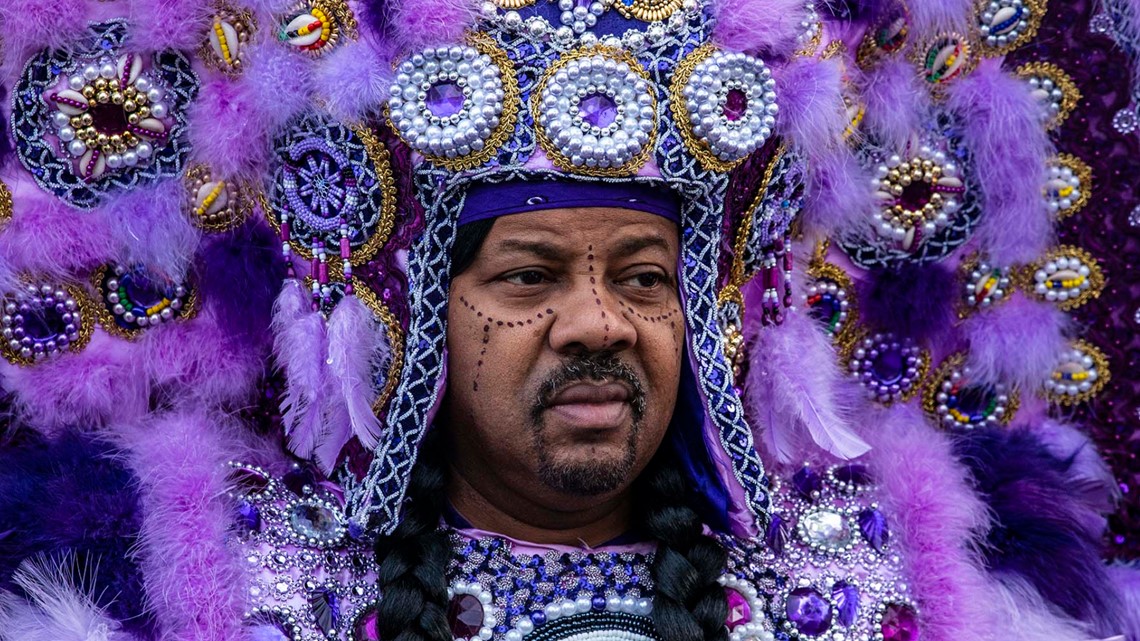 where to see mardi gras indians