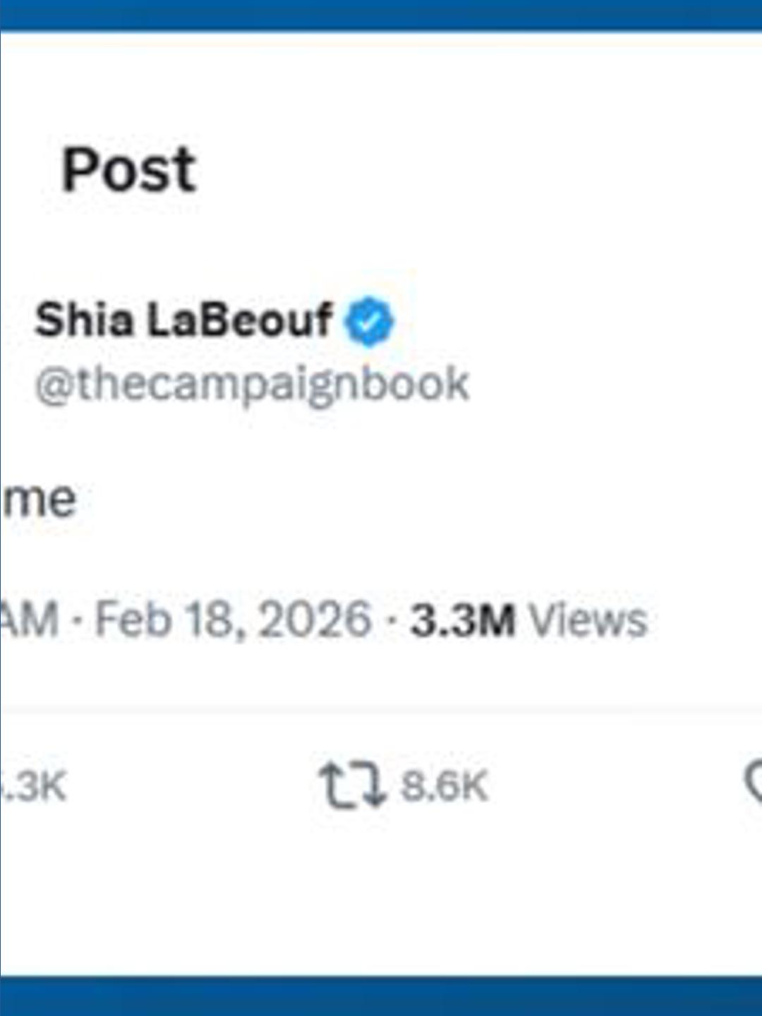 Shia Posts Shia LaBeouf posts 'free me' after Mardi Gras arrest in New Orleans ...
