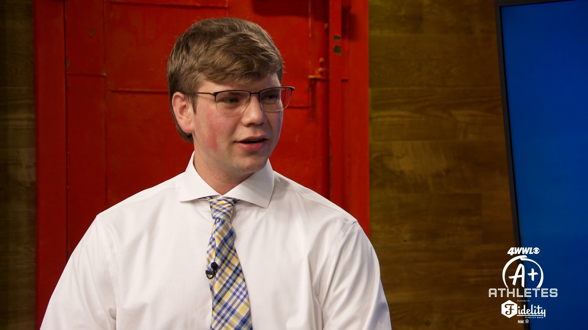 A-Plus Athletes: Aiden Ocmond | St. Charles Catholic High School sponsored by Fidelity Bank