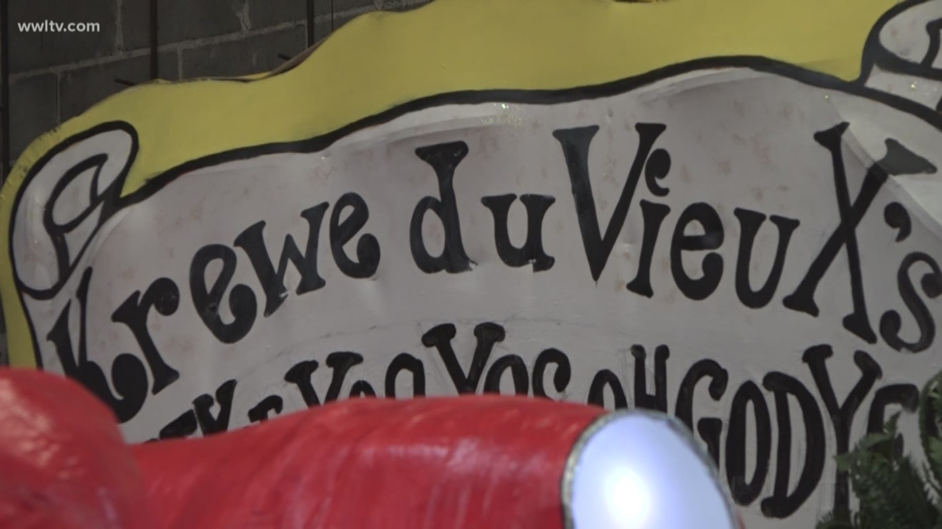This year's Krewe du Vieux theme is "The City of Yes, Yes, Oh God Yes."