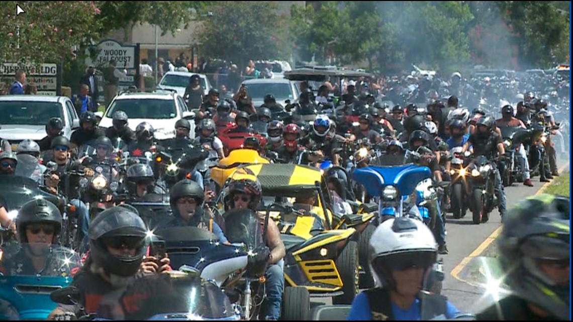 Bikers from across the country escort slain 2-year-old to his final resting place - Vimarsana News