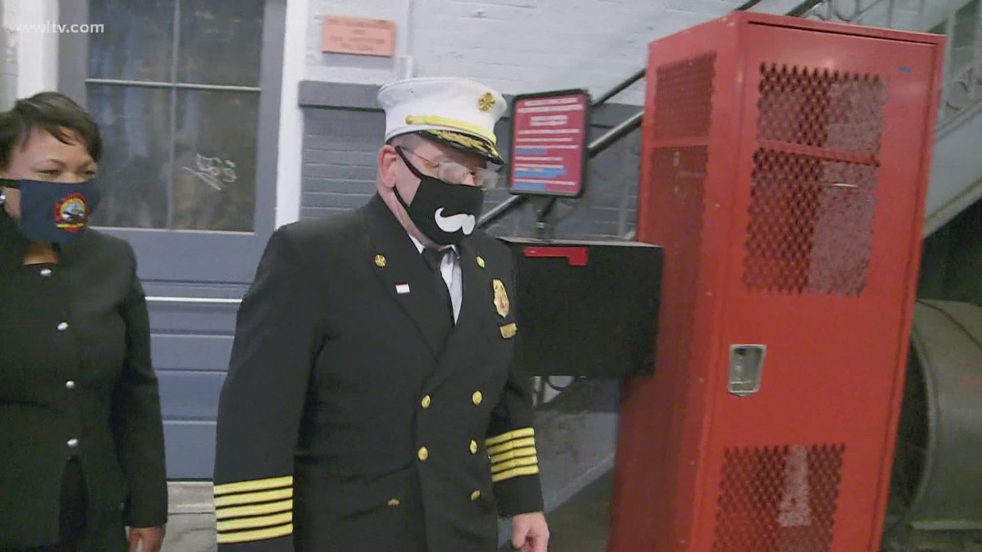 The superintendent of the New Orleans Fire Department officially retired Friday.