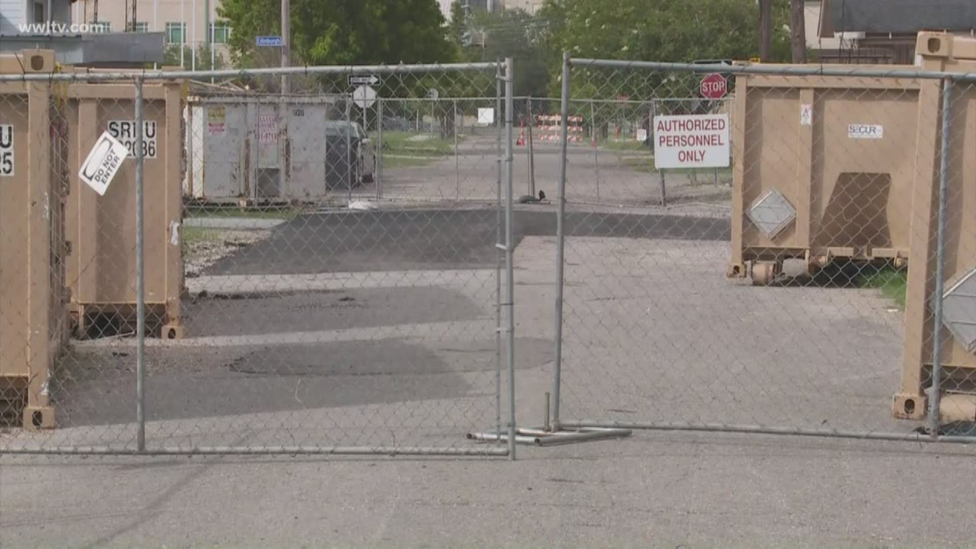 "Just the presence of these storage bins, being abandoned here is causing a lot of fear"