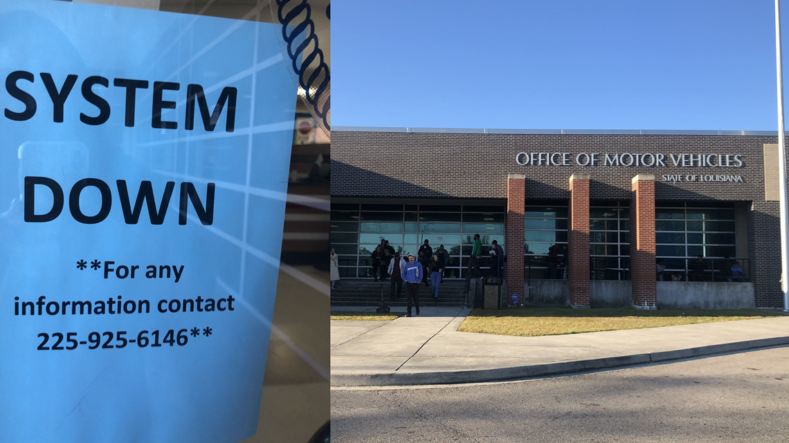 Louisiana OMV won't reopen until Monday after cyberattack