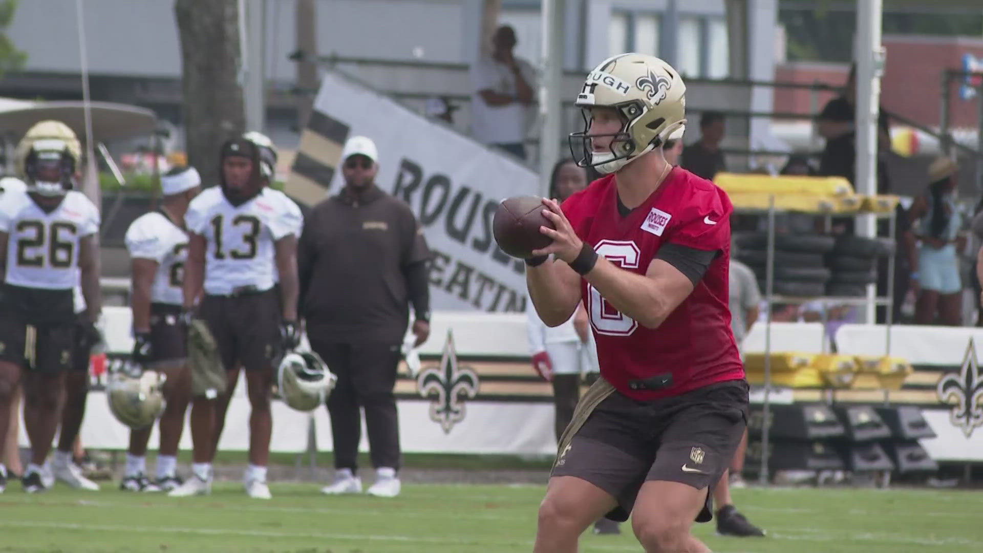 Saints QBs say competition is real — but the camaraderie is even better