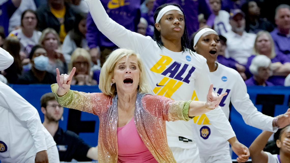 Mulkey Fashion | See the wild outfit LSU Head Coach Kim Mulkey wore ...