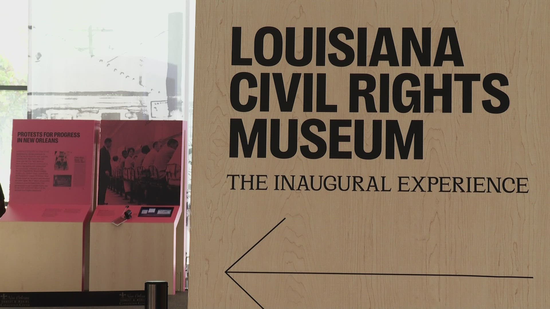 Lieutenant Governor Billy Nungesser talks about Louisiana's Civil Rights Museum, which is opening at the Morial Convention Center.