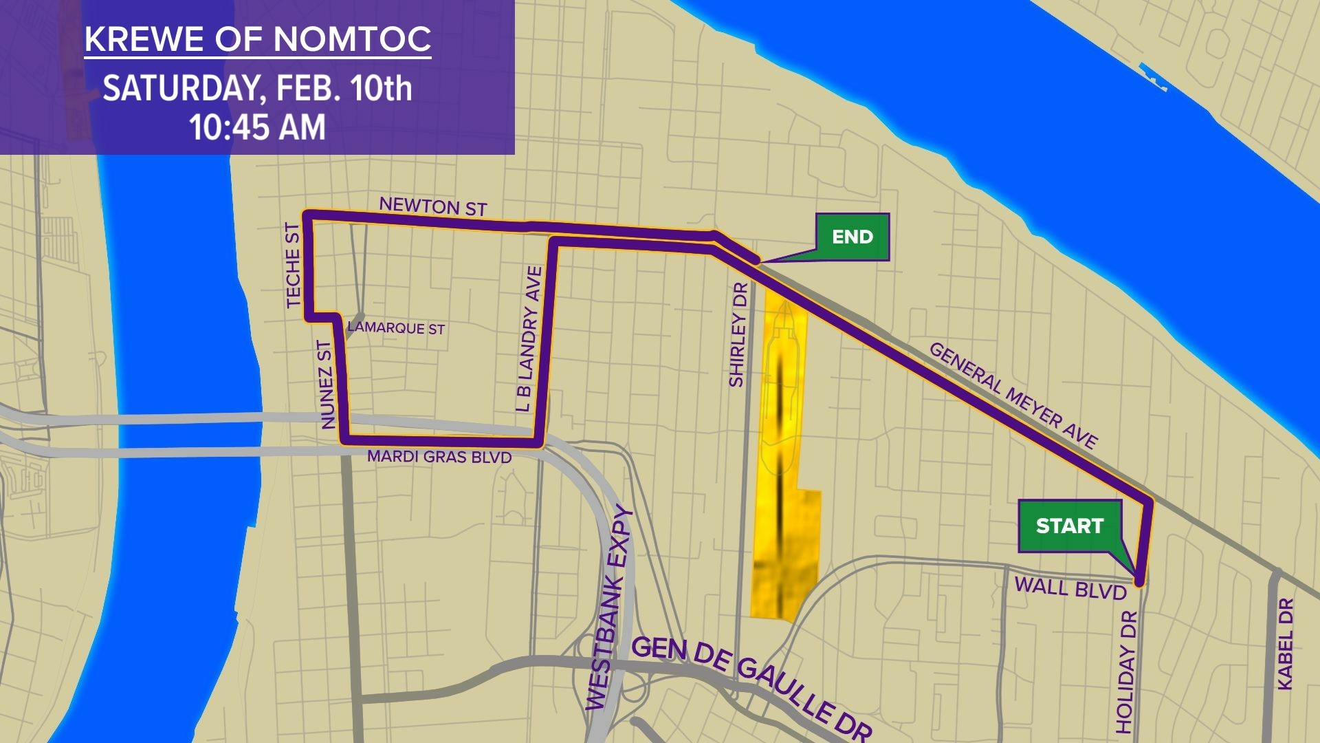 Krewe of NOMTOC parade