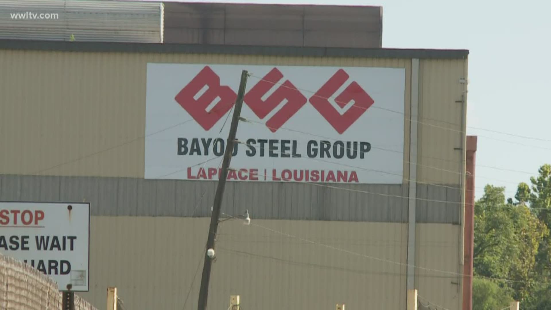 Hundreds of workers were laid off at a Louisiana steel mill Monday.

Parish President Natalie Robottom confirm to WWL-TV that Bayou Steel in LaPlace is shutting down