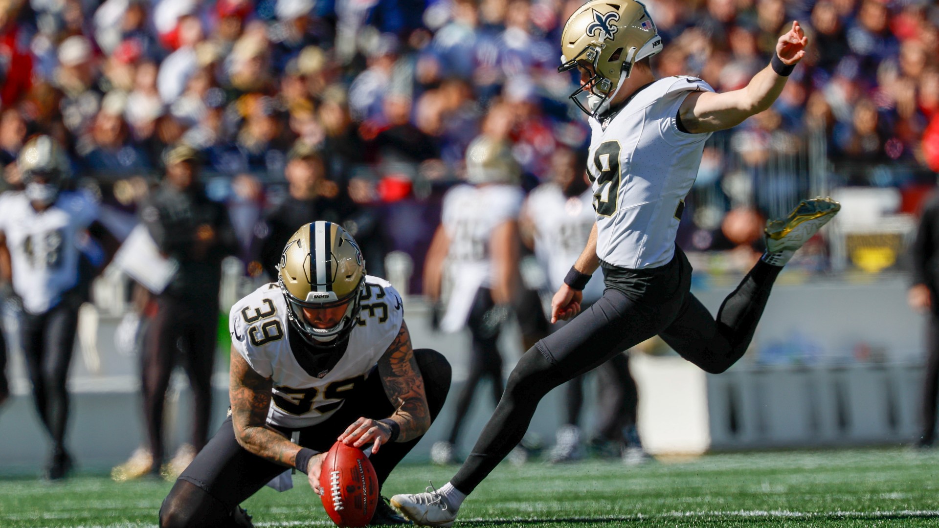 Saints rookie kicker Blake Grupe receives NFC Player of the Week honors