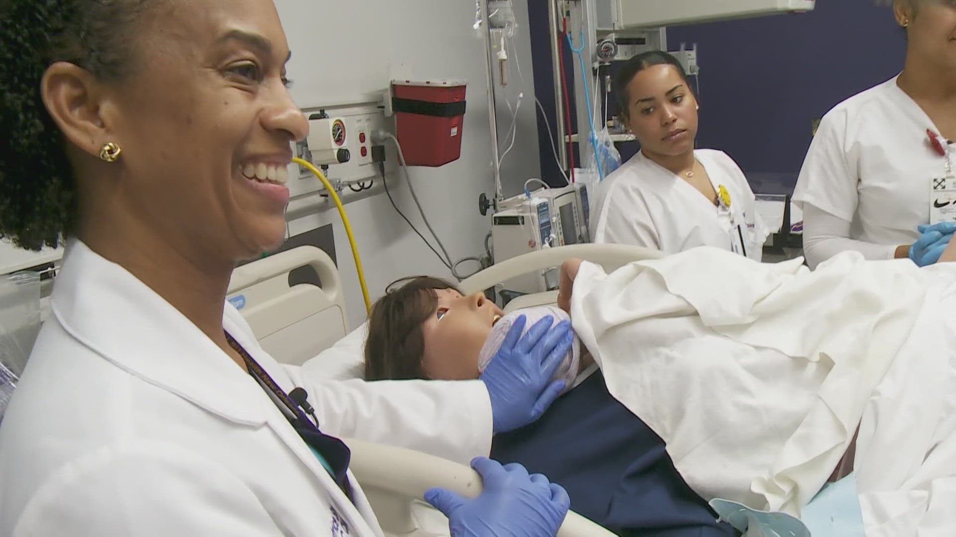 The LSU nursing program has new simulation labs to train registered nurses to get advanced doctoral degrees in midwifery.