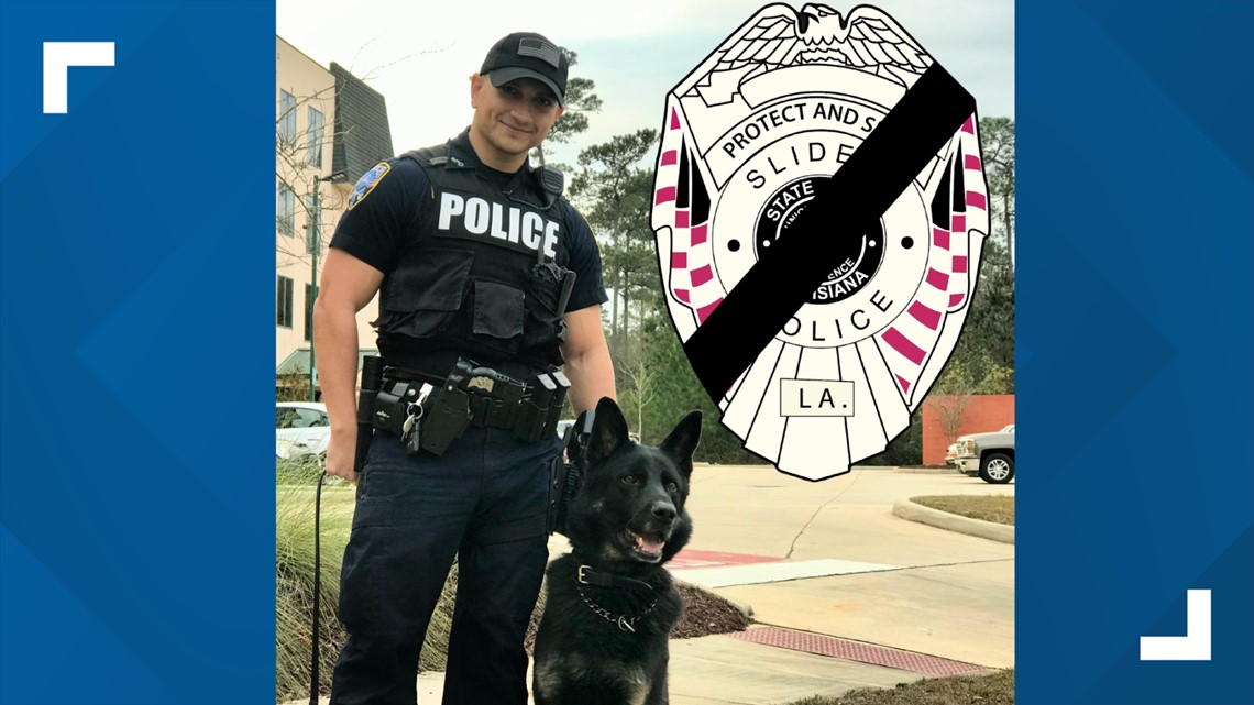 Slidell police honor fallen K-9 officer - Vimarsana News