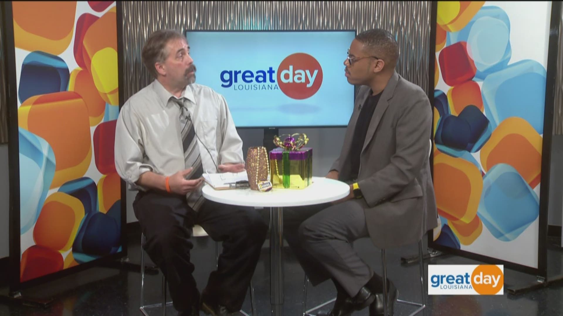 Patrick Courreges from the Department of Natural Resources discussed easy ways to save money on energy bills.