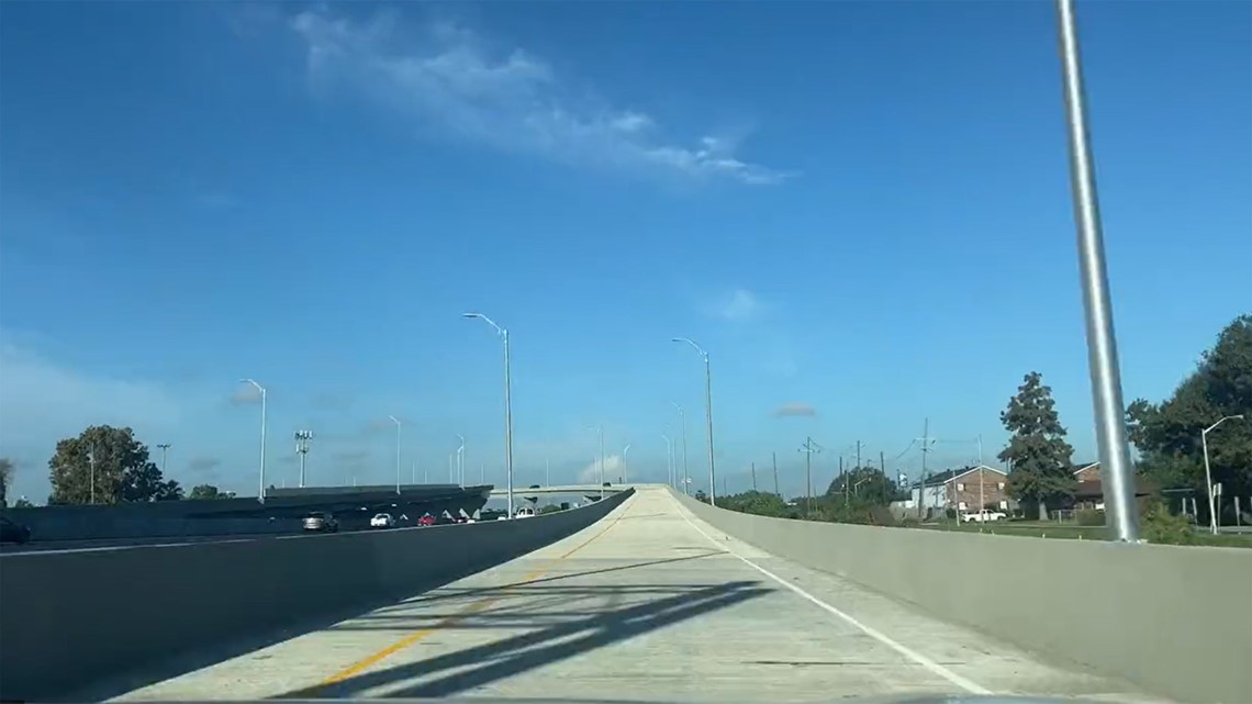 I-10 West flyover ramp to MSY now open | wwltv.com