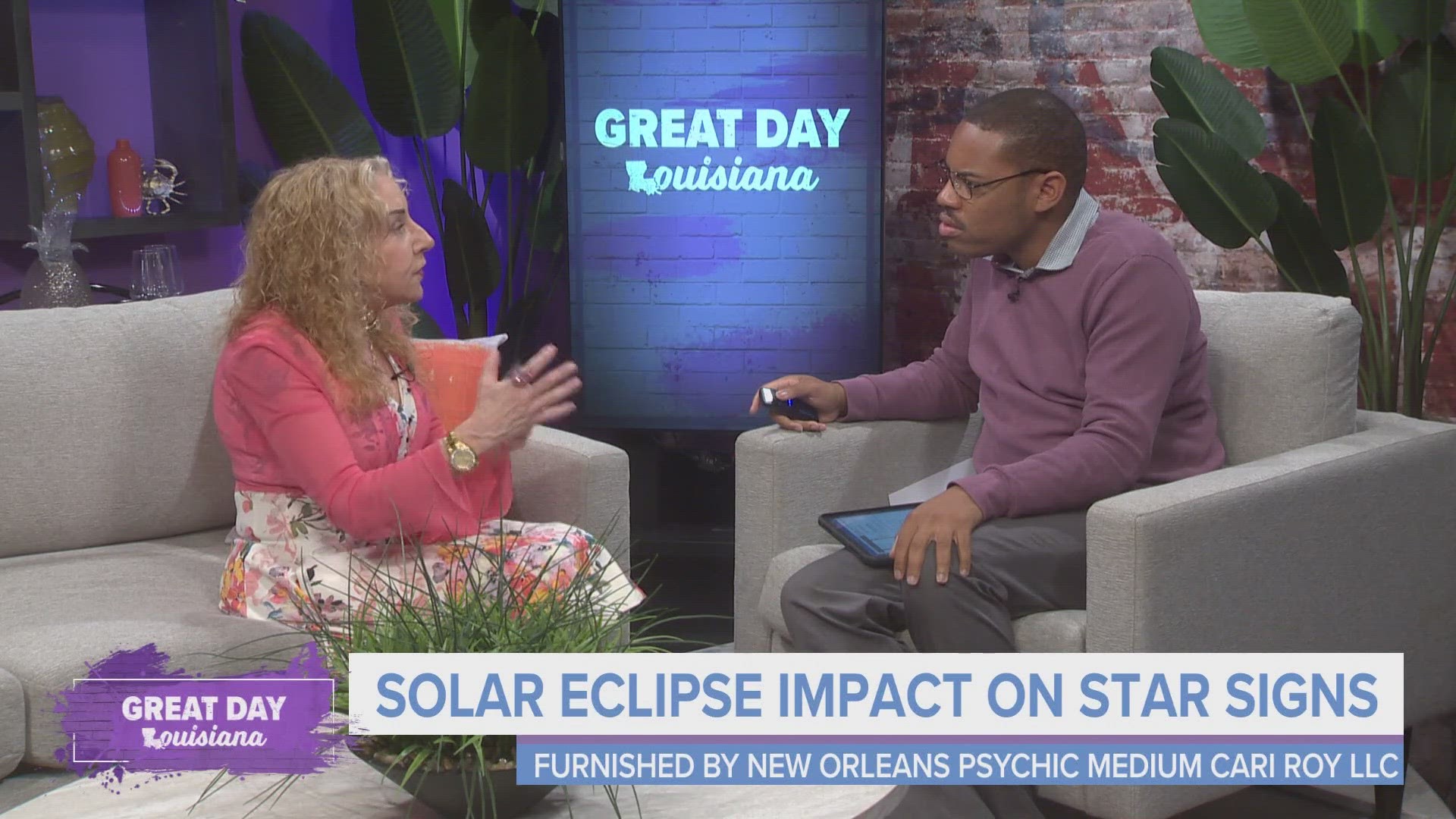 New Orleans psychic medium Cari Roy talks about how the eclipse is impacting each of the zodiac signs.