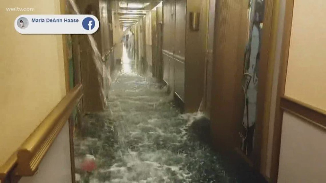 Flooding on the Carnival Dream