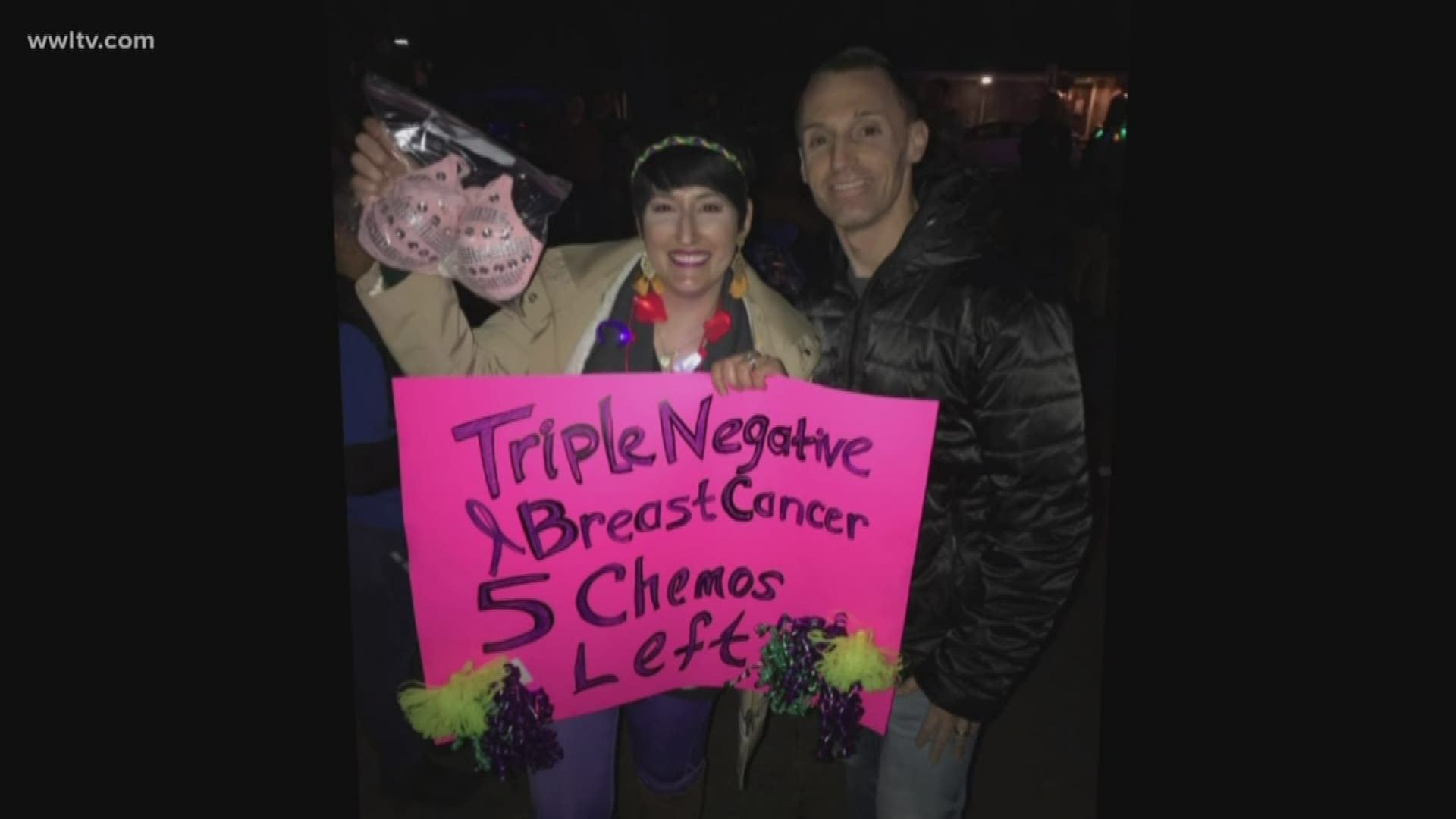 More than a throw: Krewe of Isis bras inspire breast cancer patient