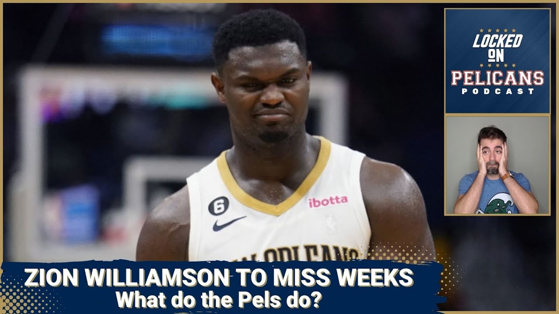 The New Orleans Pelicans announced that Zion Williamson suffered an injury to his right hamstring and the strain will keep him out for at least 3 weeks.