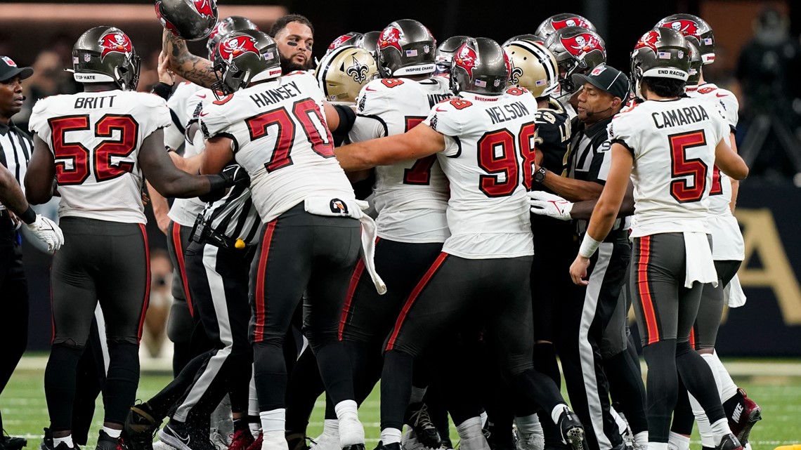 Buccaneers define themselves in dominant win over Saints - A to Z