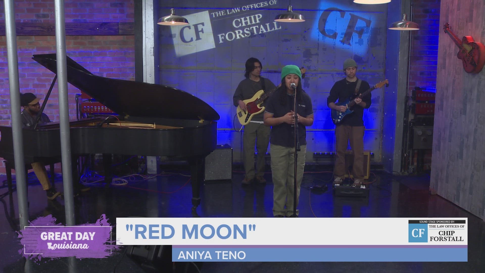 We enjoy another song from the talented Aniya Teno and meet her band.
