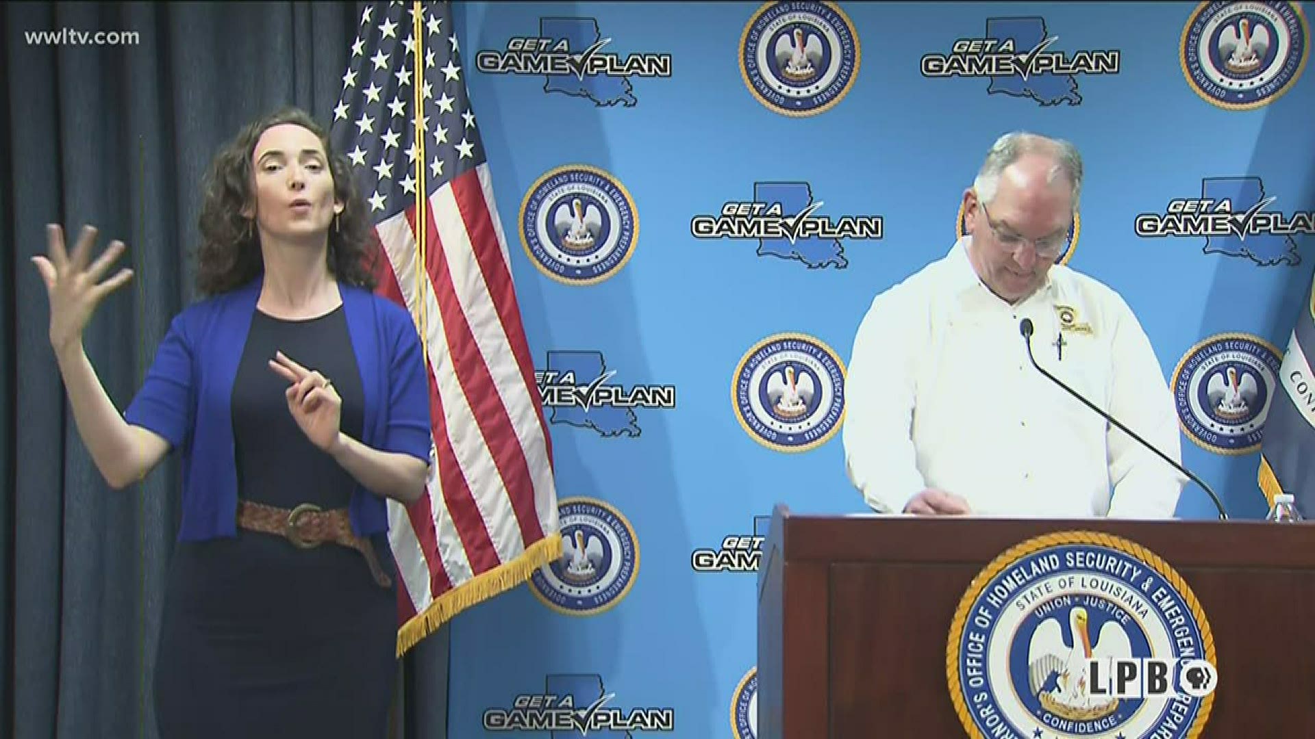 Governor John Bel Edwards said that he is extending the Stay at Home mandate another two weeks and hopes to begin Phase 1 at that time.