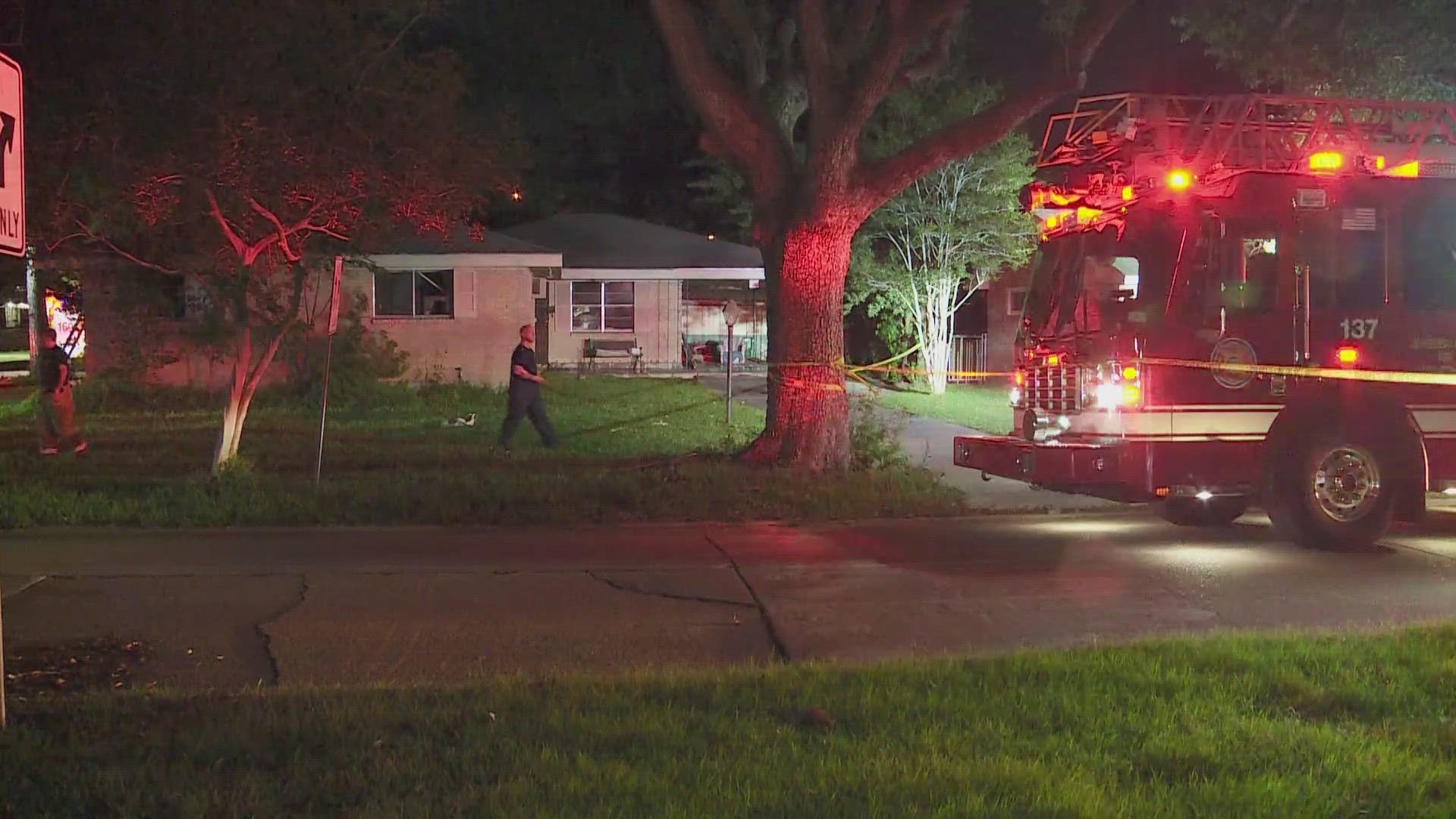 ​JPSO said they are working to determine the cause of the fire and the victim's identity.