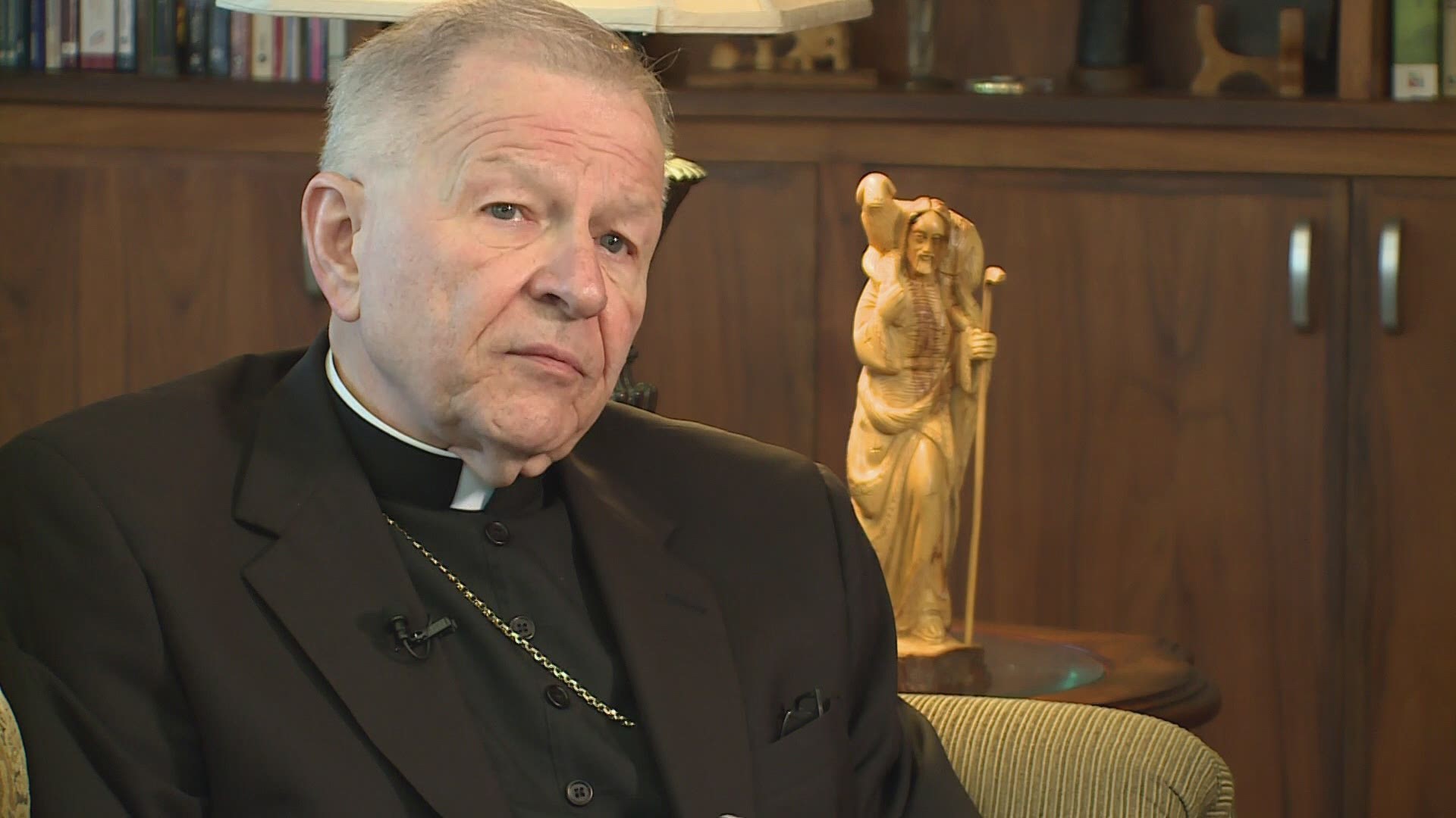 Archbishop Aymond says Catholics have struggled during the pandemic but have looked to what's important.