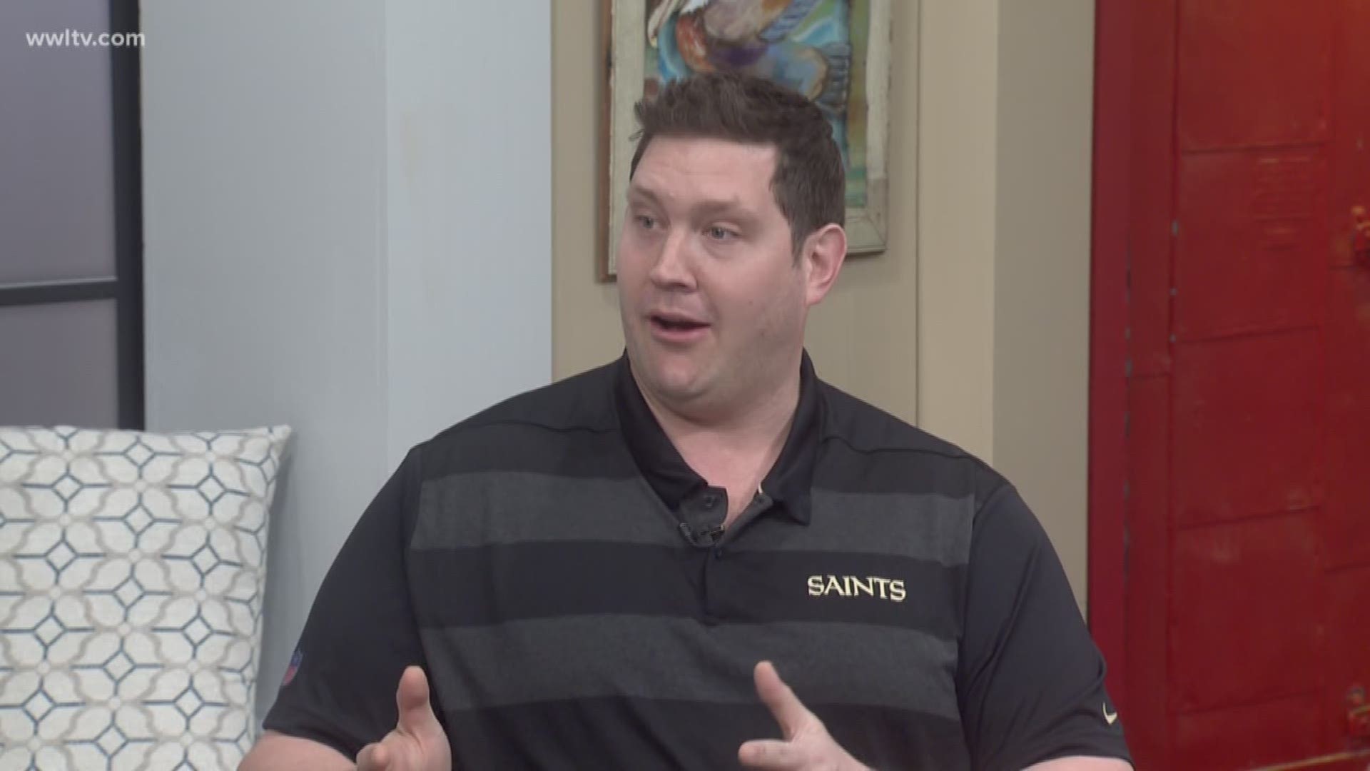 Former Saints player and WWL Radio Saints play-by-play announcer Zach Strief talks about this year's Saints season and how proud he is of his former team.