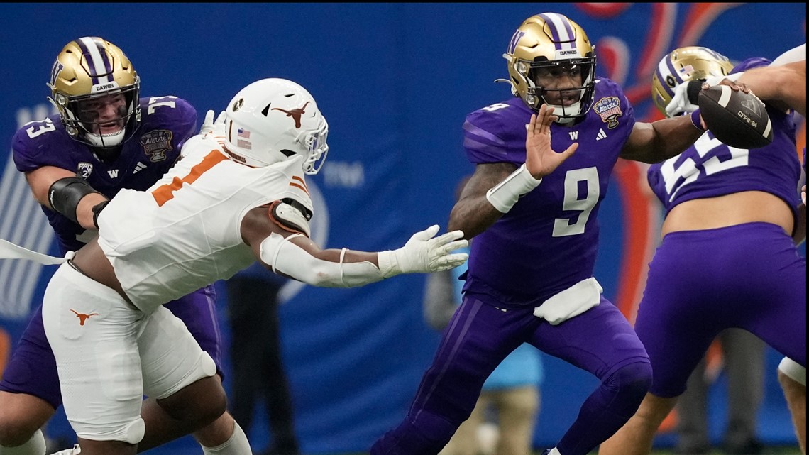 Michael Penix Jr. Leads No. 2 Washington To 37-31 Victory Over Texas ...