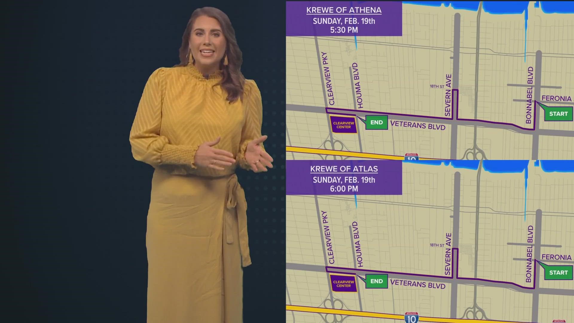 Devin Bartolotta breaks down the changes in Metairie's parades for 2023.